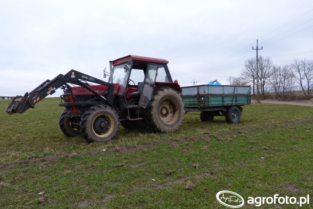 Ursus C 385 Turbo Przyczepa RPV 2 Obrazek Fotka Zdjecie Photo