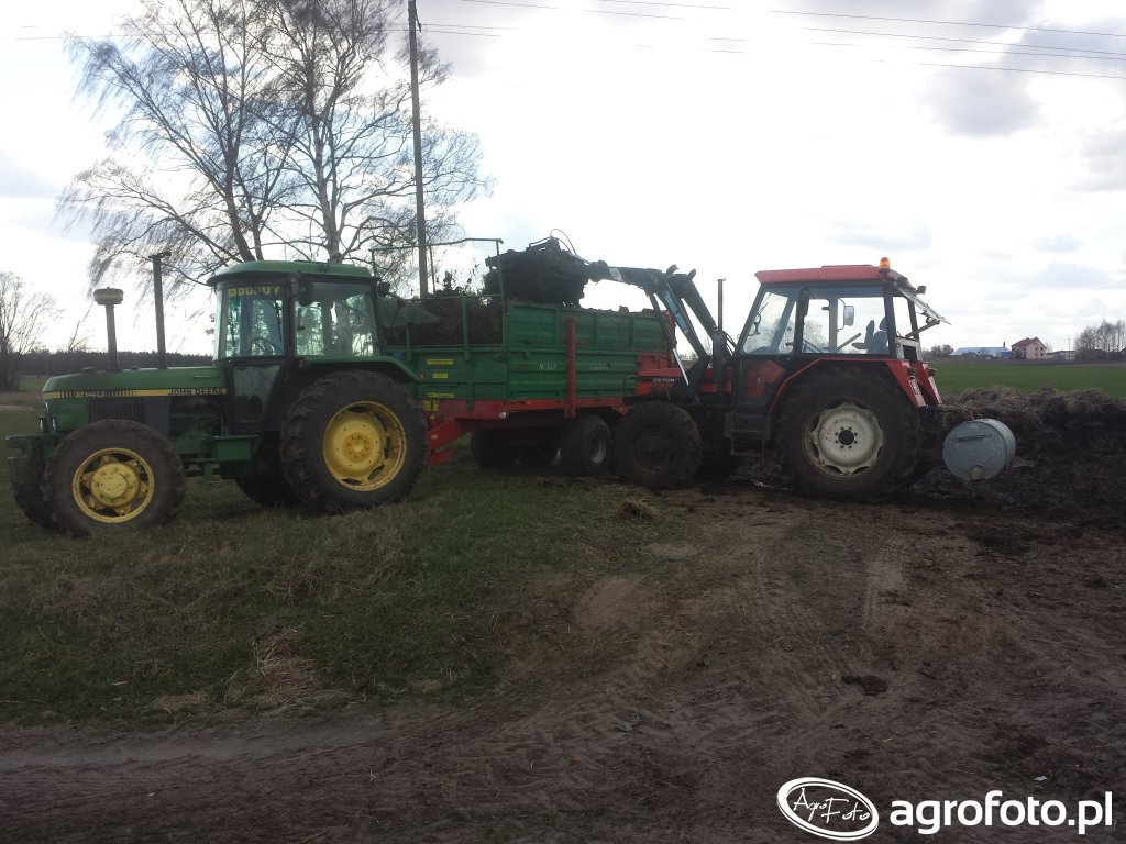 Foto Ciagnik John Deere Warfama N P Zetor Quicke