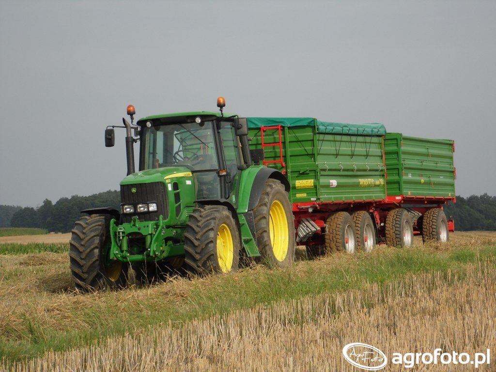 Foto Traktor John Deere 6630 I Pronar PT 512 Warfama T 670 Id 701136