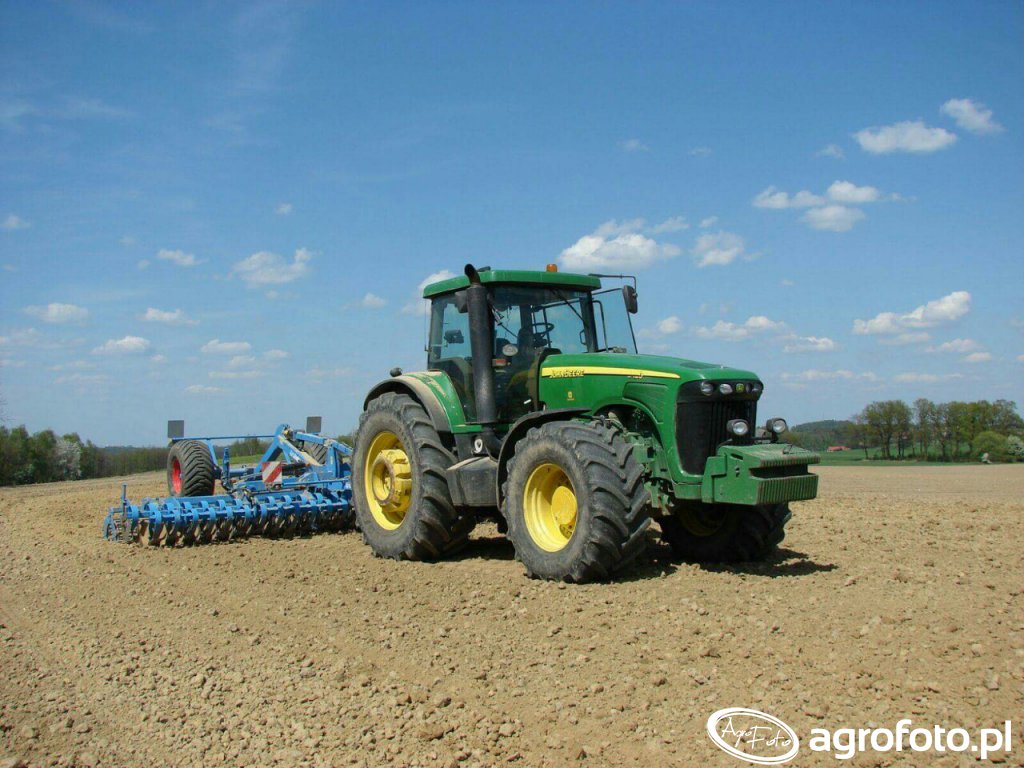 Fotografia Ciagnik John Deere Lemken Id Galeria Rolnicza