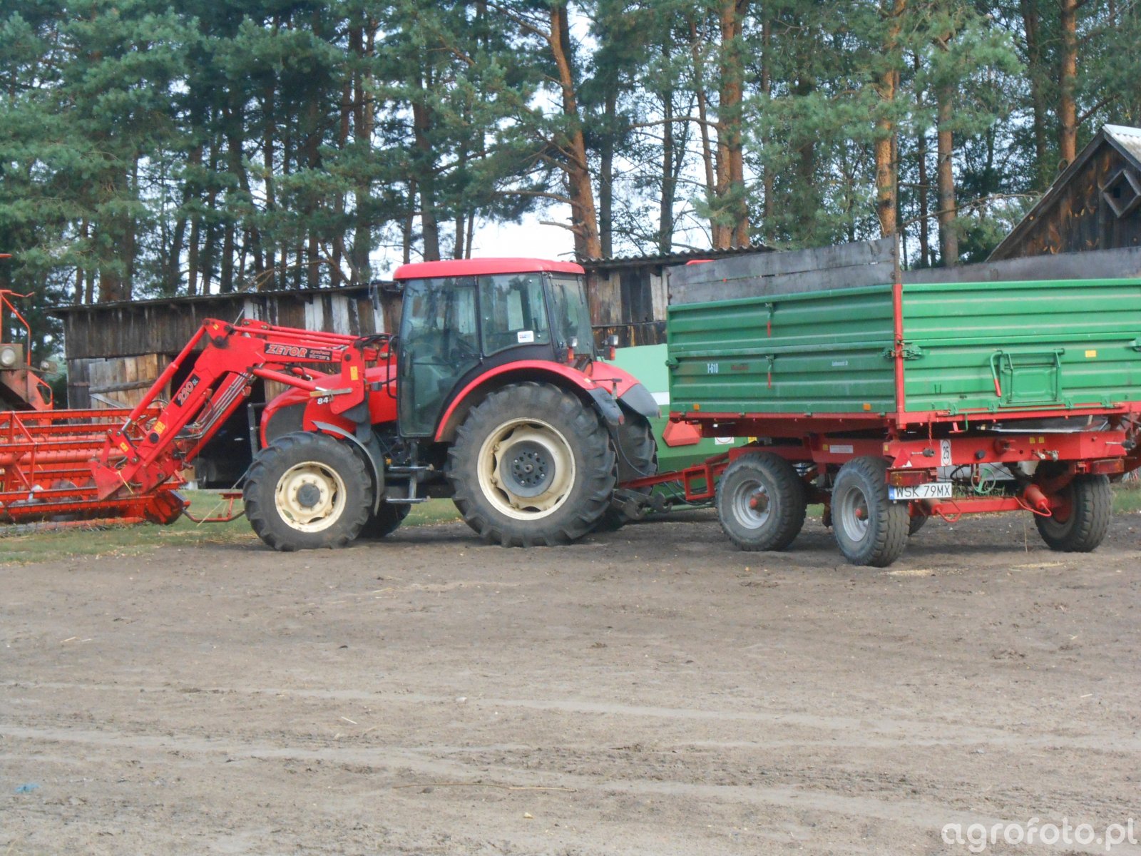 Zdjęcie traktor Zetor Proxima Polmot Warfama id 519334 Galeria