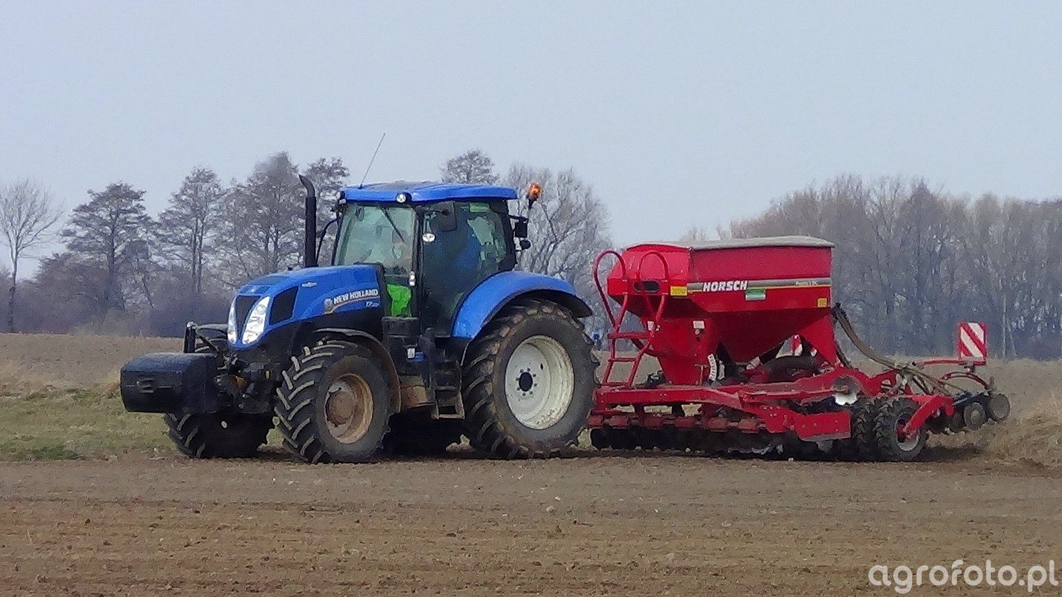 New Holland T7 200 Horsch 3 DC Obrazek Fotka Zdjecie Photo