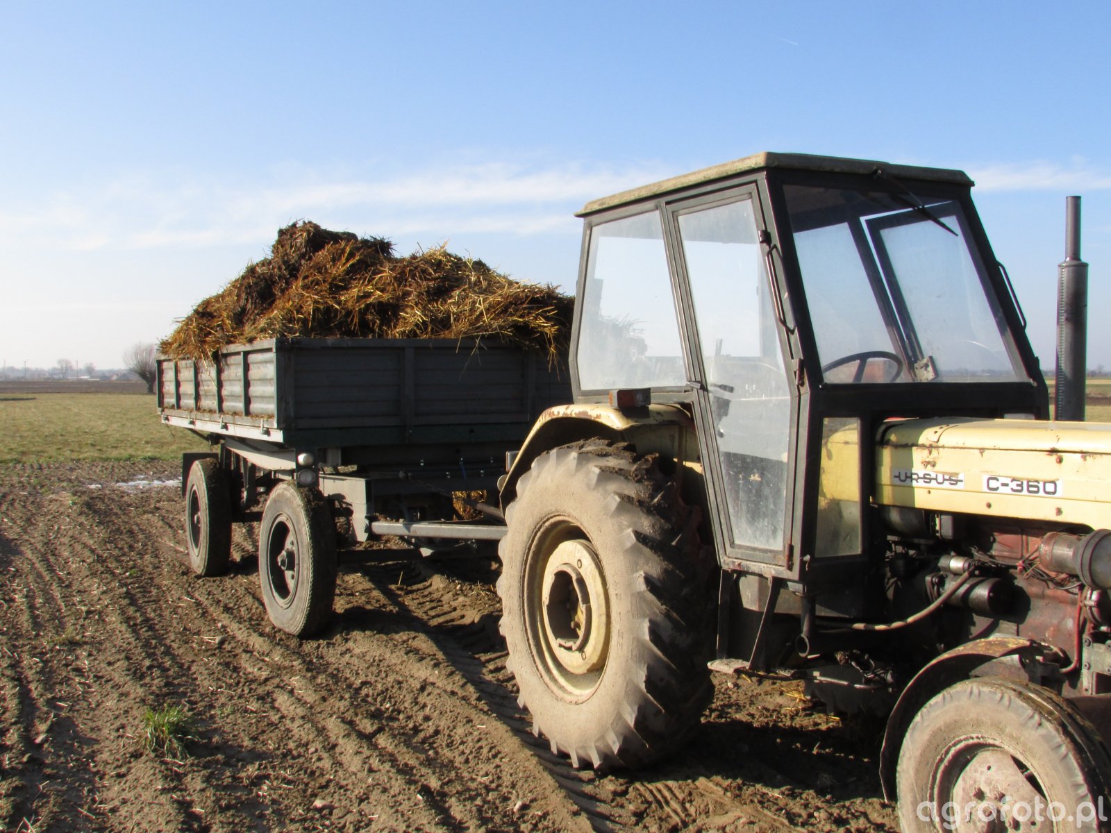 Zdj Cie Traktor Ursus C Autosan D Id Galeria Rolnicza