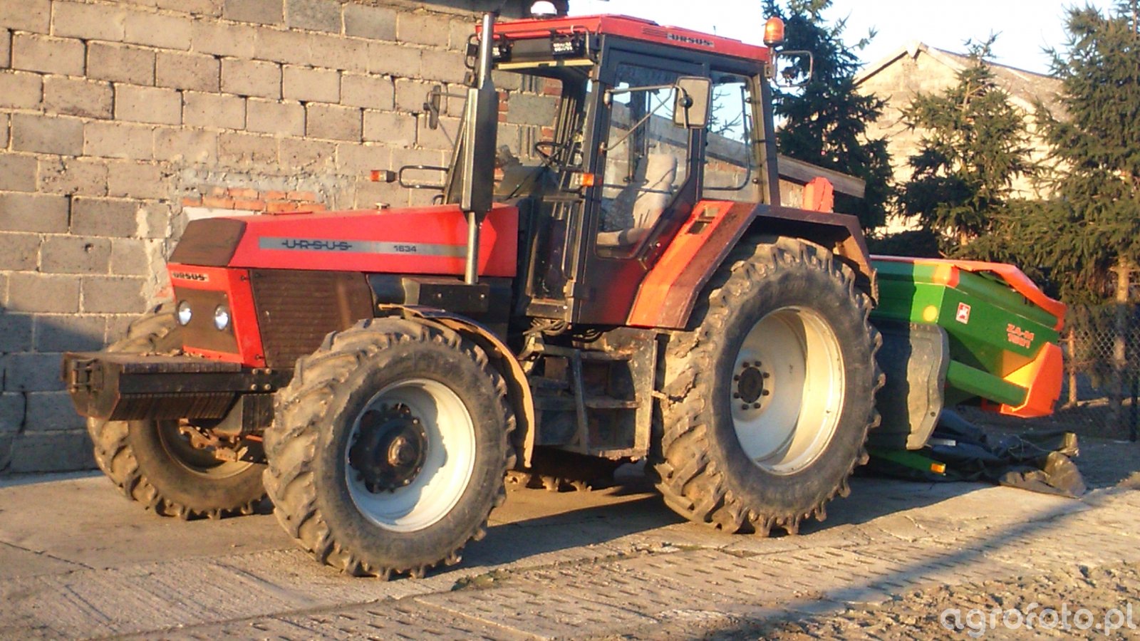 Obraz Traktor Ursus 1634 Amazone 553406 Galeria Rolnicza Agrofoto