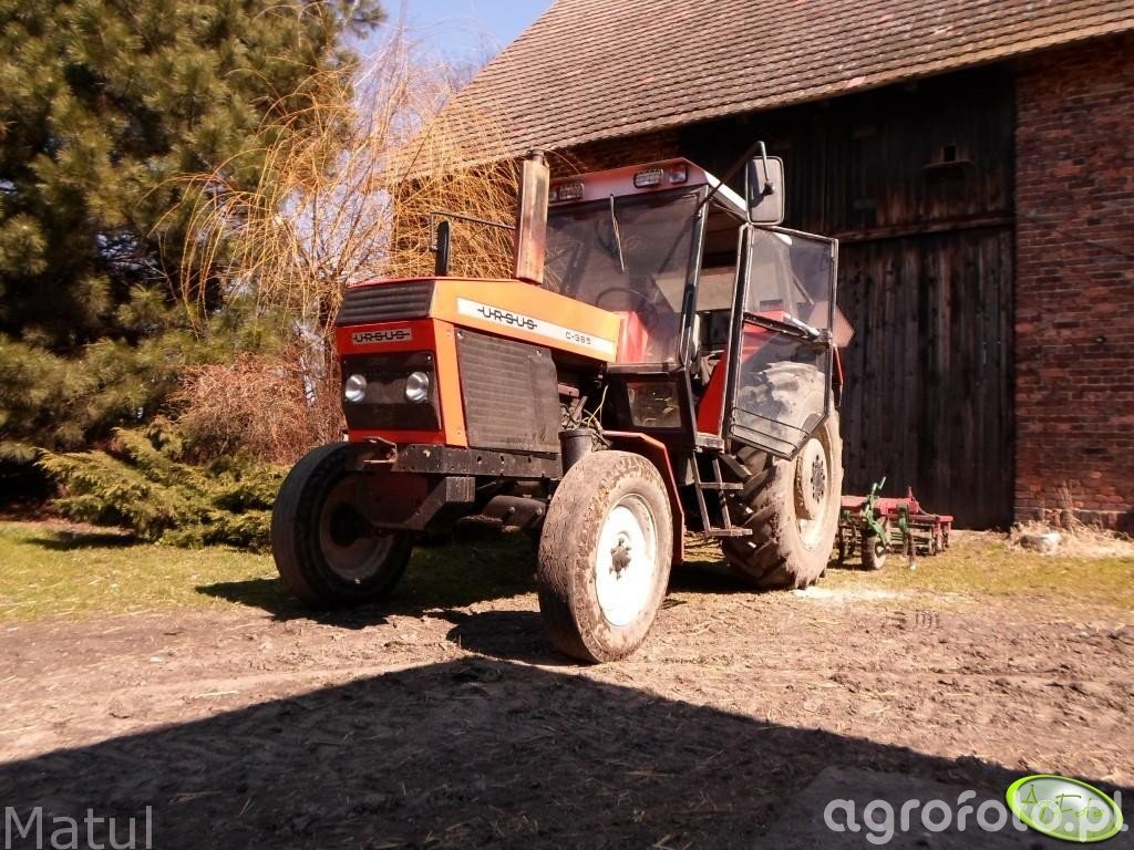 Zdjęcie ciagnik Ursus C 385 id 426523 Galeria rolnicza agrofoto