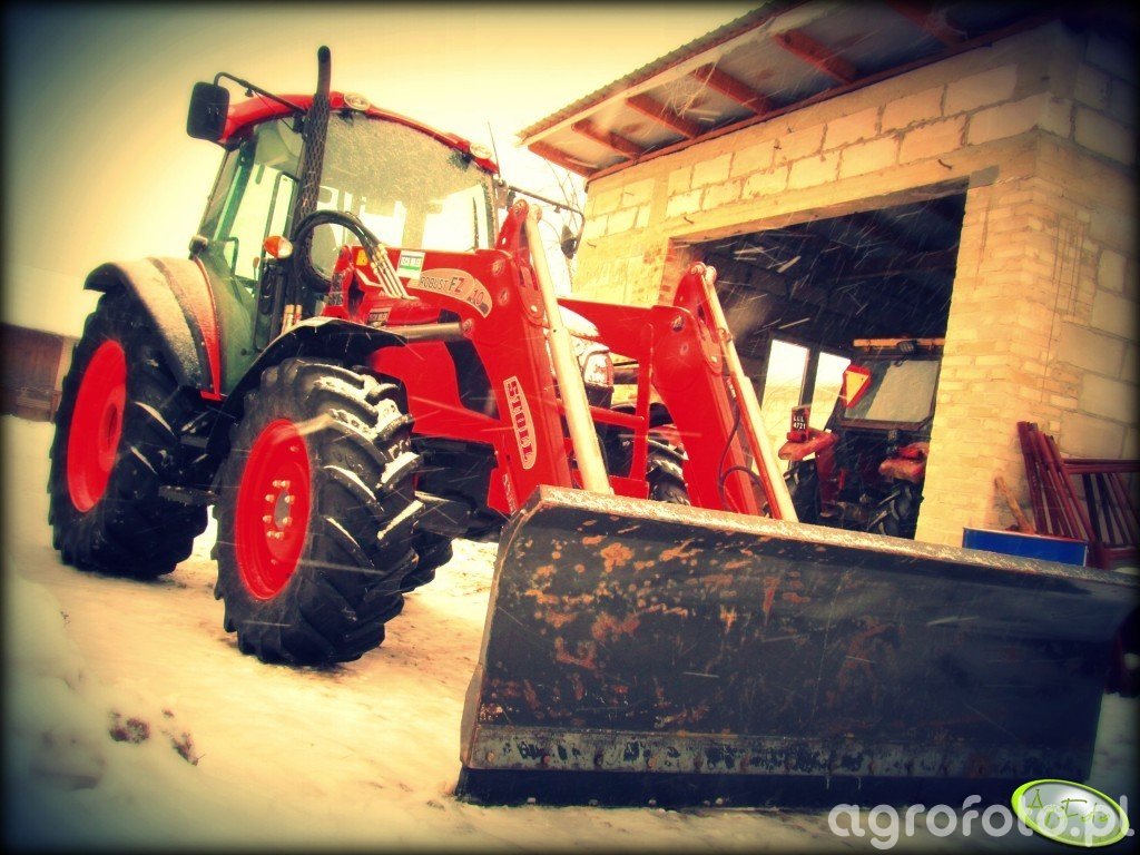 Zdjęcie traktor Kubota m9540 id 413422 Galeria rolnicza agrofoto