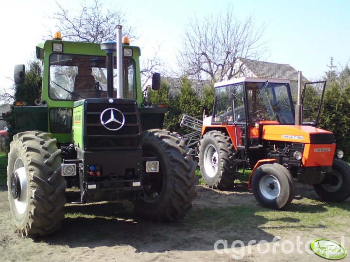 Mercedes Benz Trac Galeria Rolnicza Agrofoto