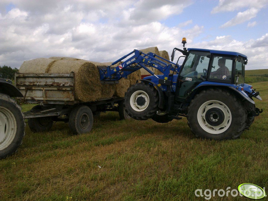 Zdj Cie Ciagnik New Holland T Galeria Rolnicza Agrofoto