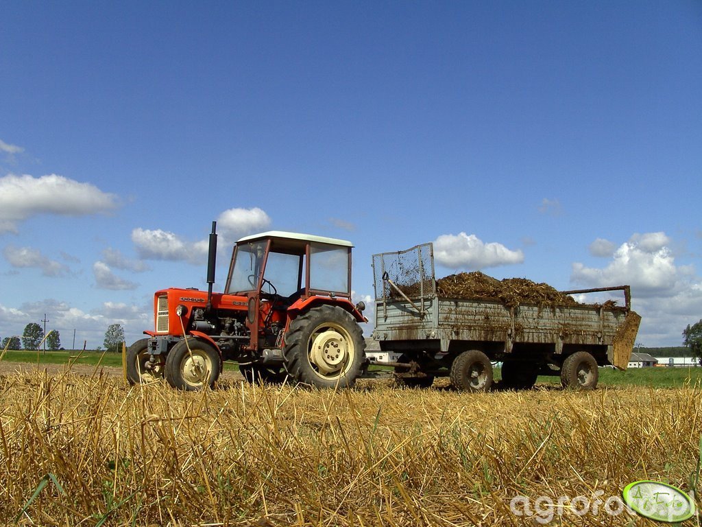 Obraz Traktor Ursus C Rozrzutnik Id Galeria Rolnicza