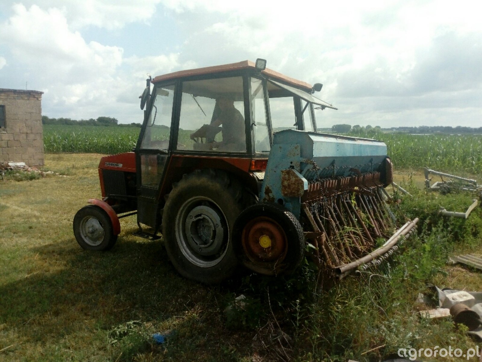 Obraz Traktor Ursus C Poznaniak Galeria Rolnicza Agrofoto