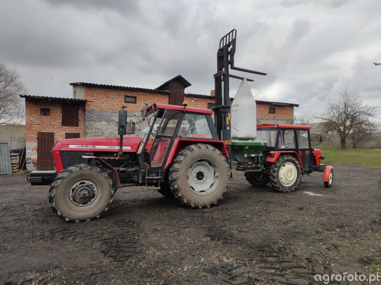 Fotografia Traktor Ursus 1224 796209 Galeria Rolnicza Agrofoto