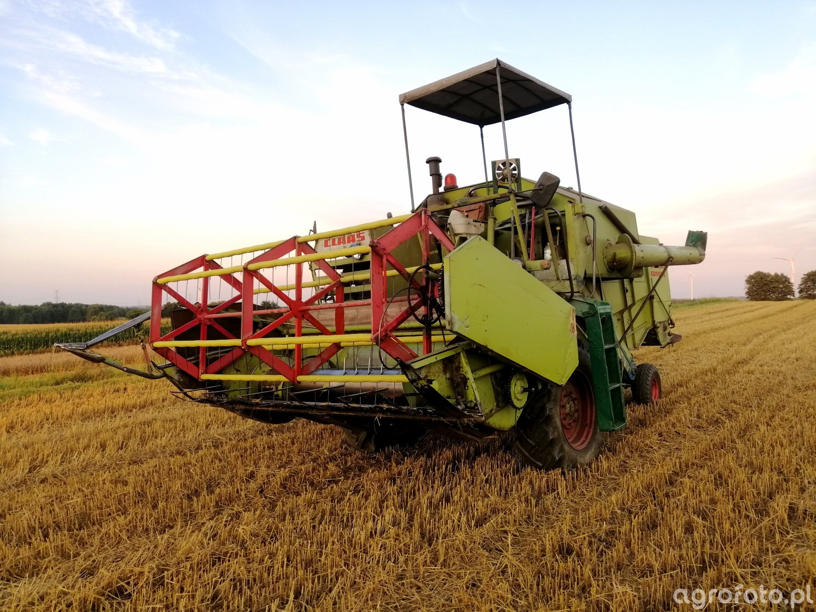 Kombajn Claas Consul Zdj Cie Galeria Rolnicza Agrofoto