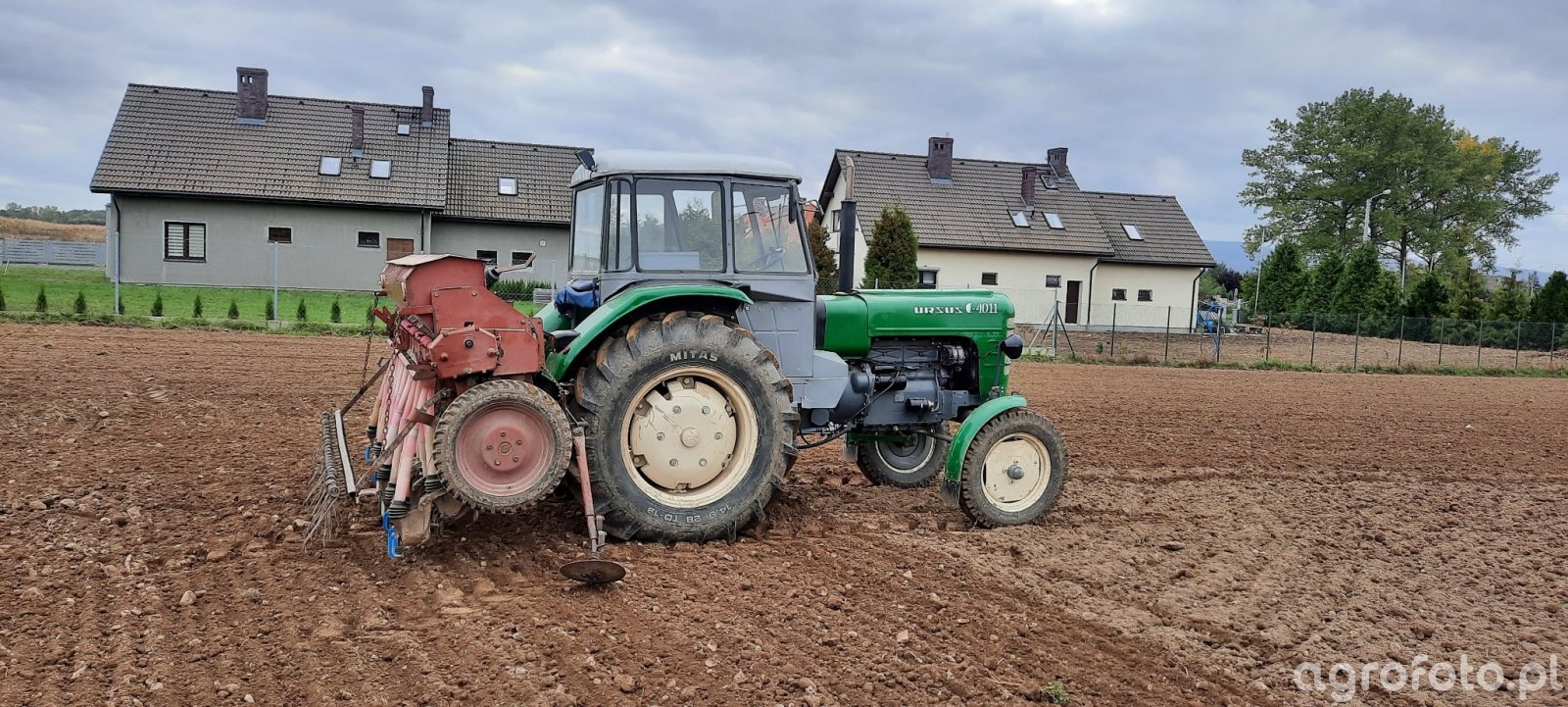 Obraz ciągnik Ursus C 4011 id 807619 Galeria rolnicza agrofoto