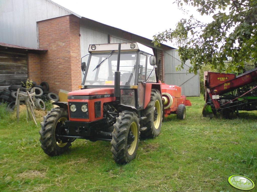 Foto Traktor Zetor 7245 Sipma 147754 Galeria Rolnicza Agrofoto