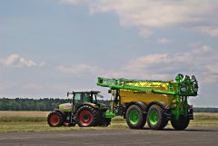 Claas Ares 836PZ + Dammann Profi Class 12.000 Ltr.