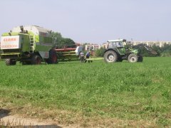 Class dominator 108 sl Deutz fahr + ładowacz czołowy