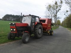 Ursus 902 + prasa rolujaca new holland 644