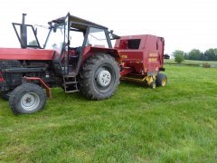 Ursus 902 + prasa rolująca new holland 644