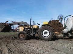 Ursus C-360 + beczkowóz