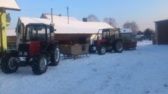 Kulig z Belarus MTZ :)