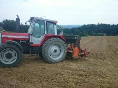 Massey Ferguson 698 \u0026 agregat