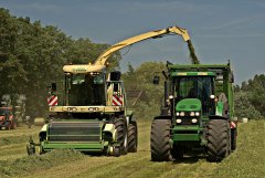 John Deere 7920 + Krone TX460D + Krone BiGX700