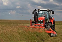 Massey Ferguson 7614 + Unia Alka CXL 3