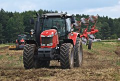 Massey Ferguson 7619 + Unia Ibis XMS