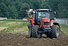 Massey Ferguson 7619 + Unia Ibis XMS