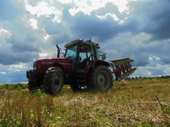 Massey Ferguson 6260 + Charrues Demblon t68 ns