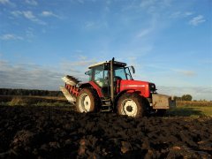 Massey Ferguson 6260 + Charrues Demblon t68 ns