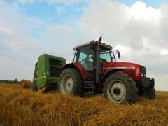 Massey Ferguson 6260 + John Deere 590