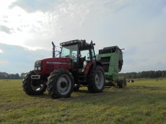 Massey Ferguson 6260 + John Deere 590