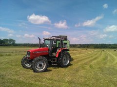Massey Ferguson 6260 + John Deere 590