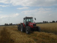 Massey Ferguson 6260 + przyczepa