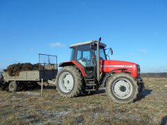 Massey Ferguson 6260 + rozrzutnik