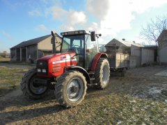 Massey Ferguson 6260 + rozrzutnik