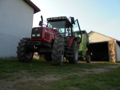 Massey Freguson 6260 + John Deere 590