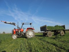 Ursus 3512 + przyczepa d 44a