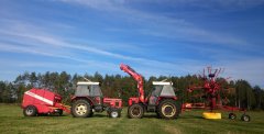 Zetor 7211 + Metal Fach Z-562 & Zetor 7745 + iT1600 + Niemeyer RS620