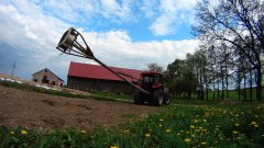 Case Farmall 75A & Mieszadło