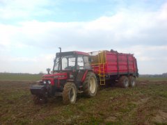 Zetor 7745 Turbo + Metal Fach N-267/1