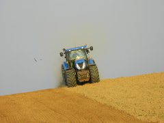 New Holland T7 220 AC & Lemken Zirkon