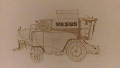 Prototyp kombajnu Ursus