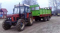 Zetor 7745 + Fortschritt T-088