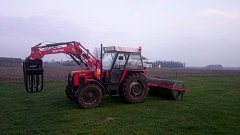 Zetor 7745 & iT1600 + Wał