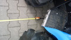 Ciągnik Landini 4630 ARM - średnica zawracania