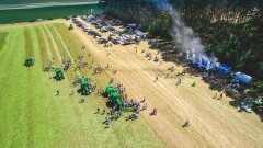 SaMASZ JohnDeere manwery łąkowe Zabłudów 2016