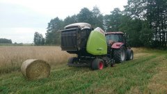 Case Maxxum 140 + Claas Variant 360 RC