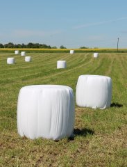 Pierwszy pokos owinięty! :)